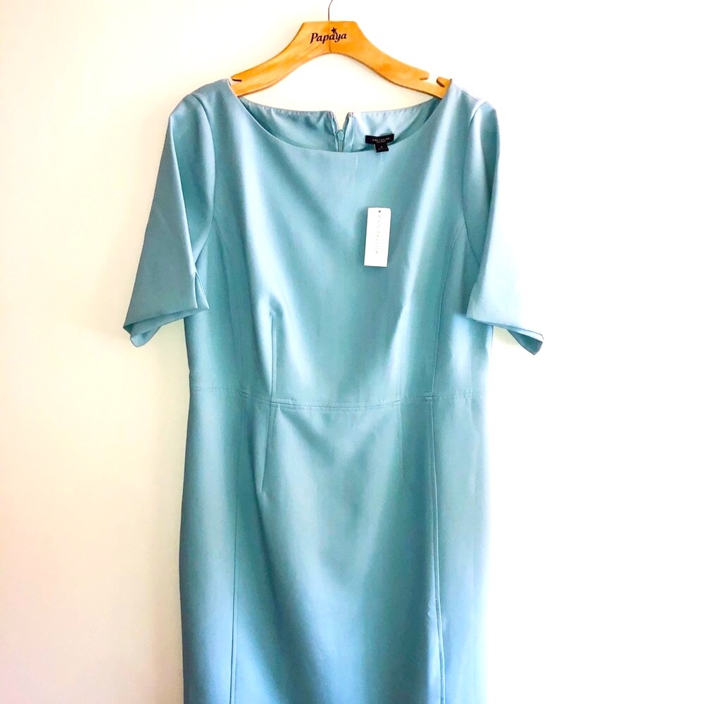Ann Taylor Blue Dress